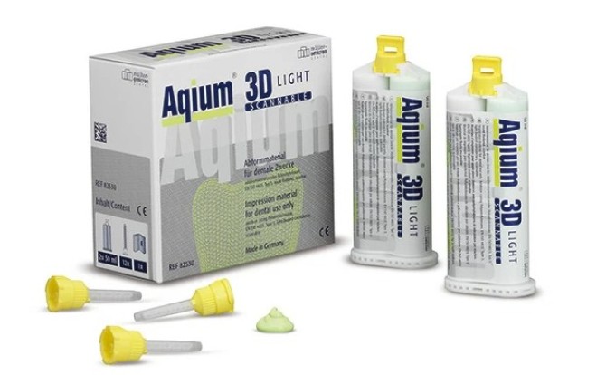 Акиум / Aqium 3D LIGHT - А-Силикон, коррегирующий слой (2*50мл), Mueller-Omicron / Германия